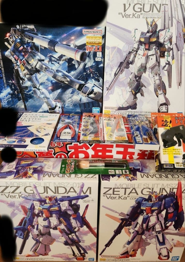 未組立品 MG 詰め合わせ