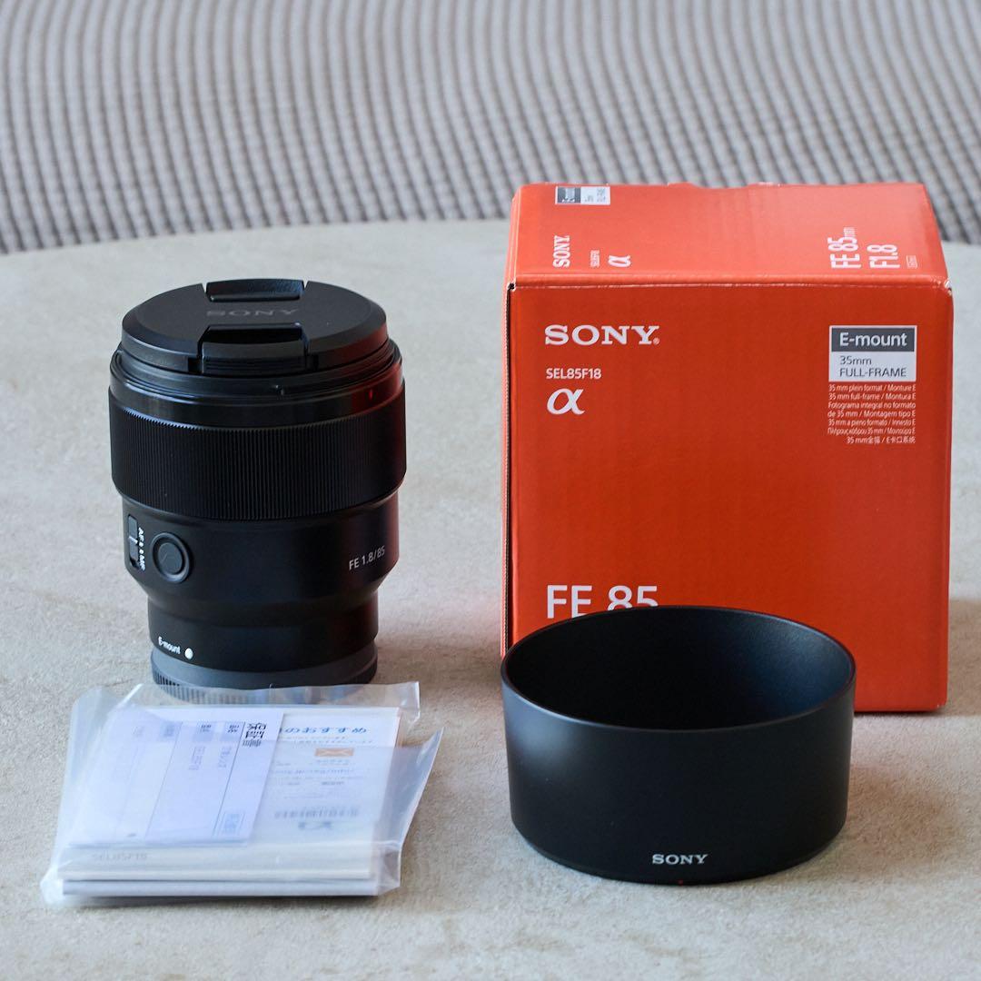 美品2回のみ使用 SONY FE 85mm F1.8