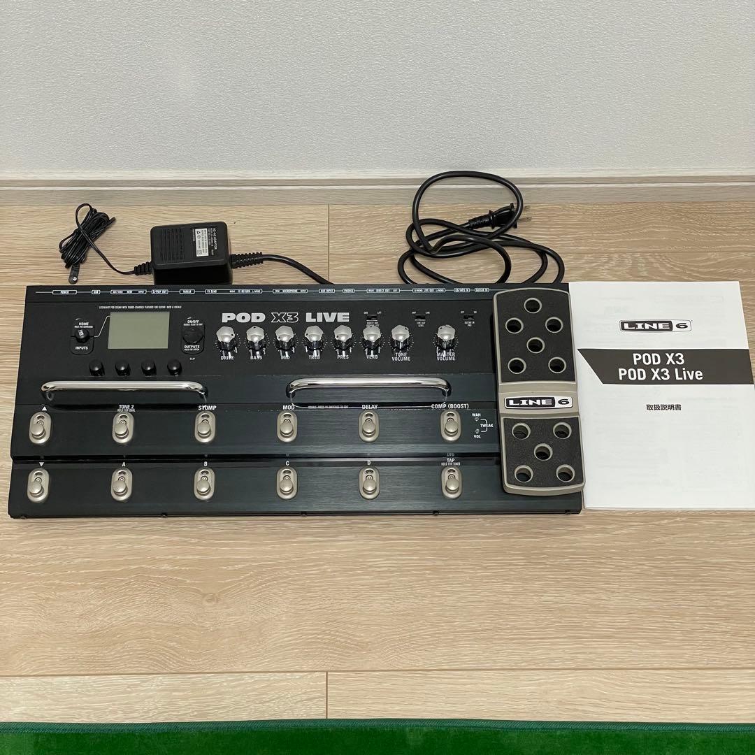 LINE 6 POD X3 Live ギターエフェクター