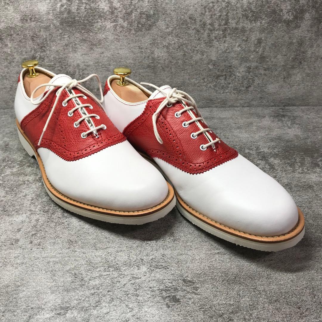 【未使用】　REGAL サドルシューズ　レザー　763R 25 バイカラー