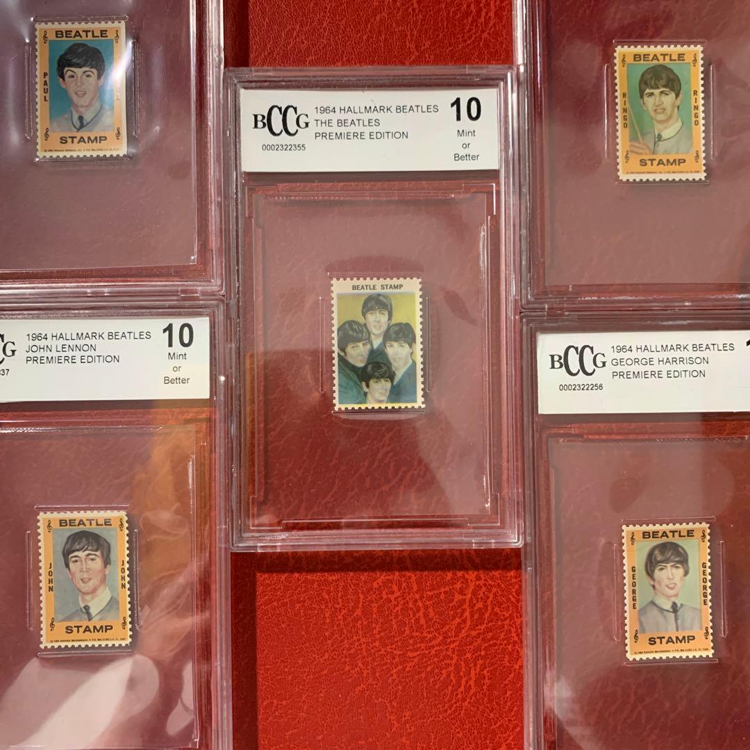 BCCG プルーフ品 ビートルズ 切手風5件