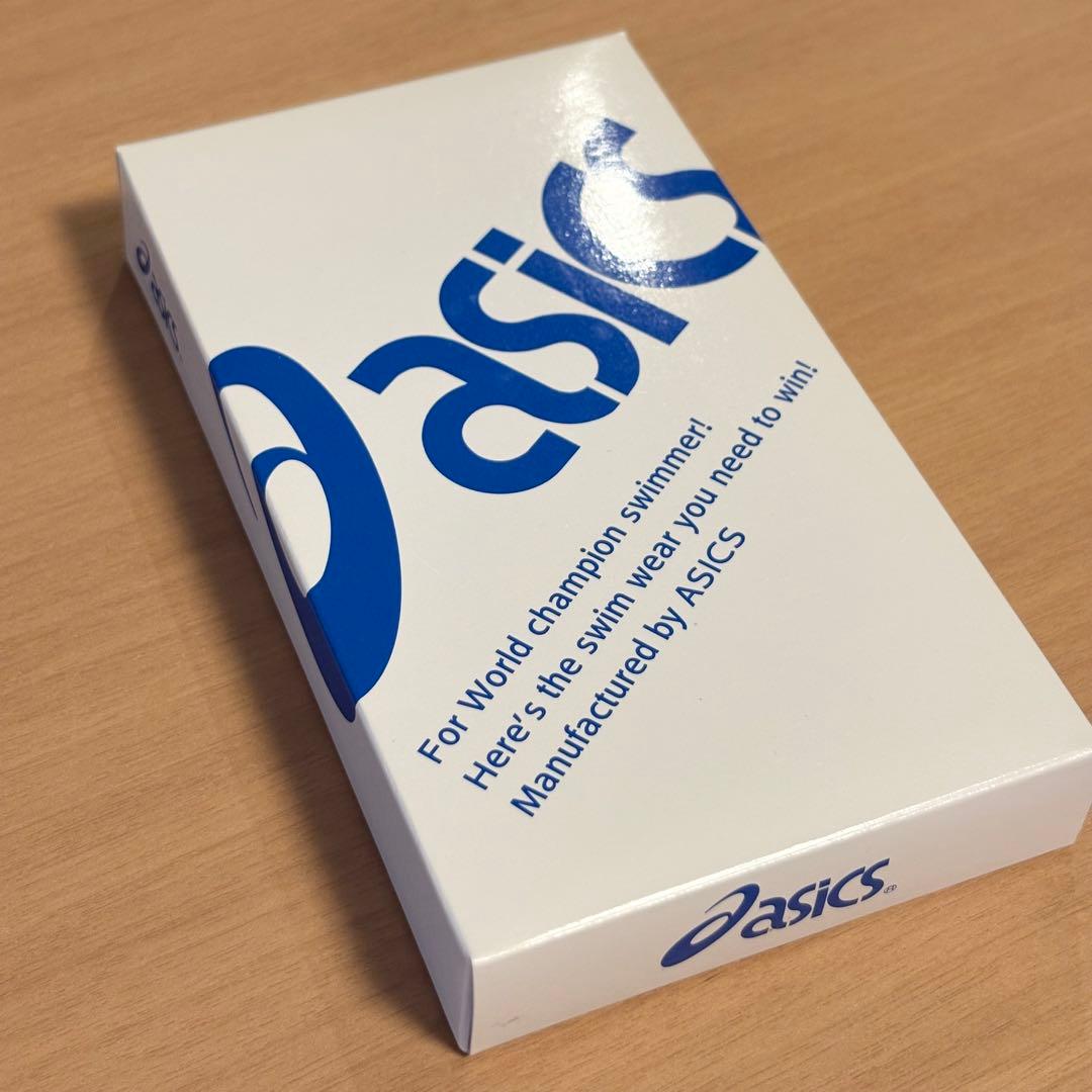 【新品】asics AMA25P P2 競パン 蛍光黄/赤ステッチ 競泳水着