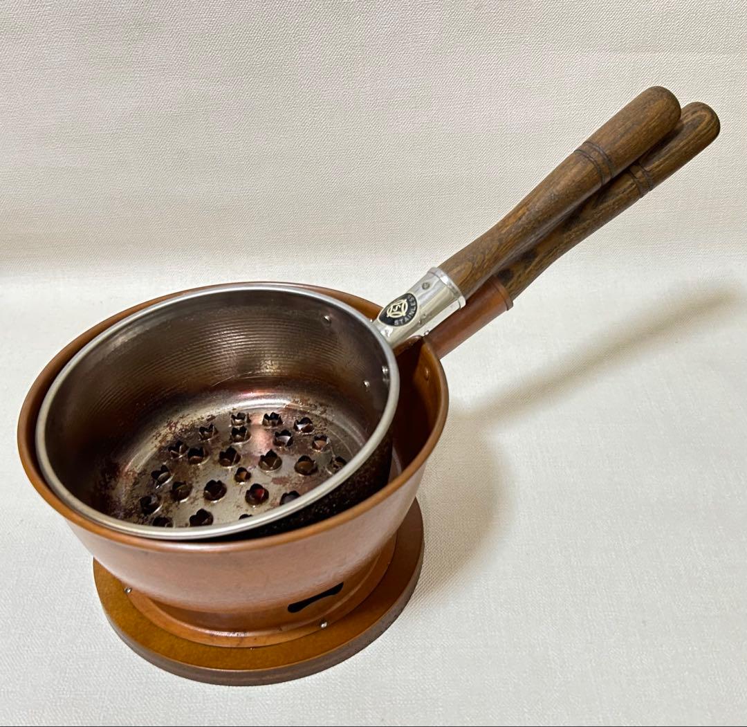 茶道具 台十能 炭火起こし 炭道具 バーベキュー