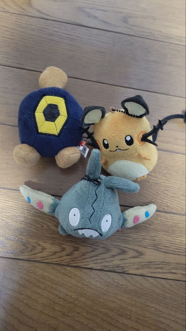 MYポケモンコレクション　ぬいぐるみ　ダンゴロ　デデンネ　ヤブクロン　レア　希少