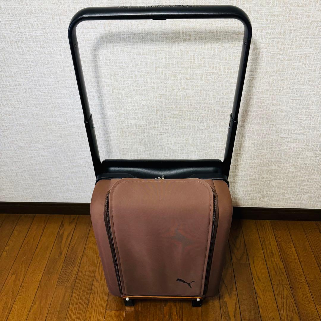 PUMA プーマ　キャリーケース　スーツケース　ブラウン