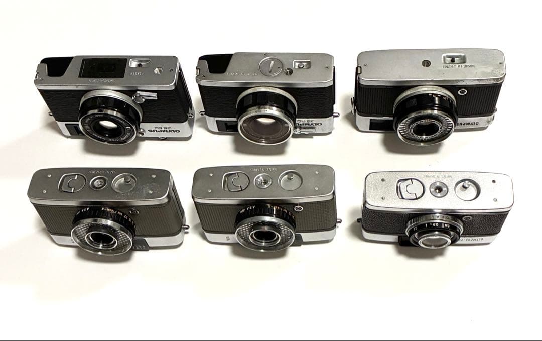 オリンパス PEN・EE、EES、35ED、35RC- 2他　カメラ6台セット