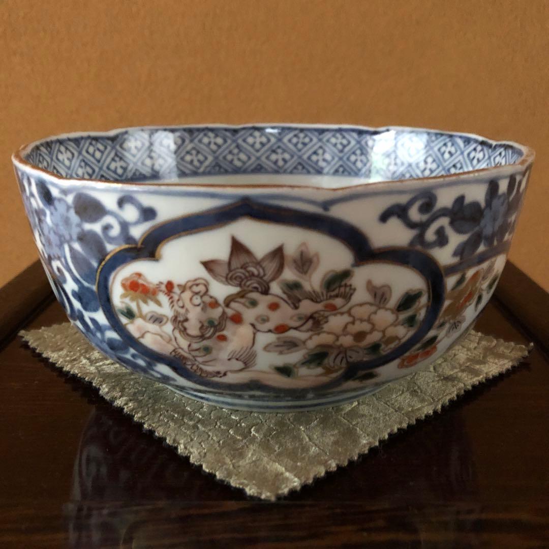 古伊万里 春寒鉢　江戸中期〜後期