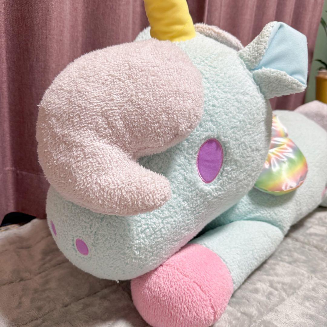 ［キキララ］ユニコーン巨大ぬいぐるみ