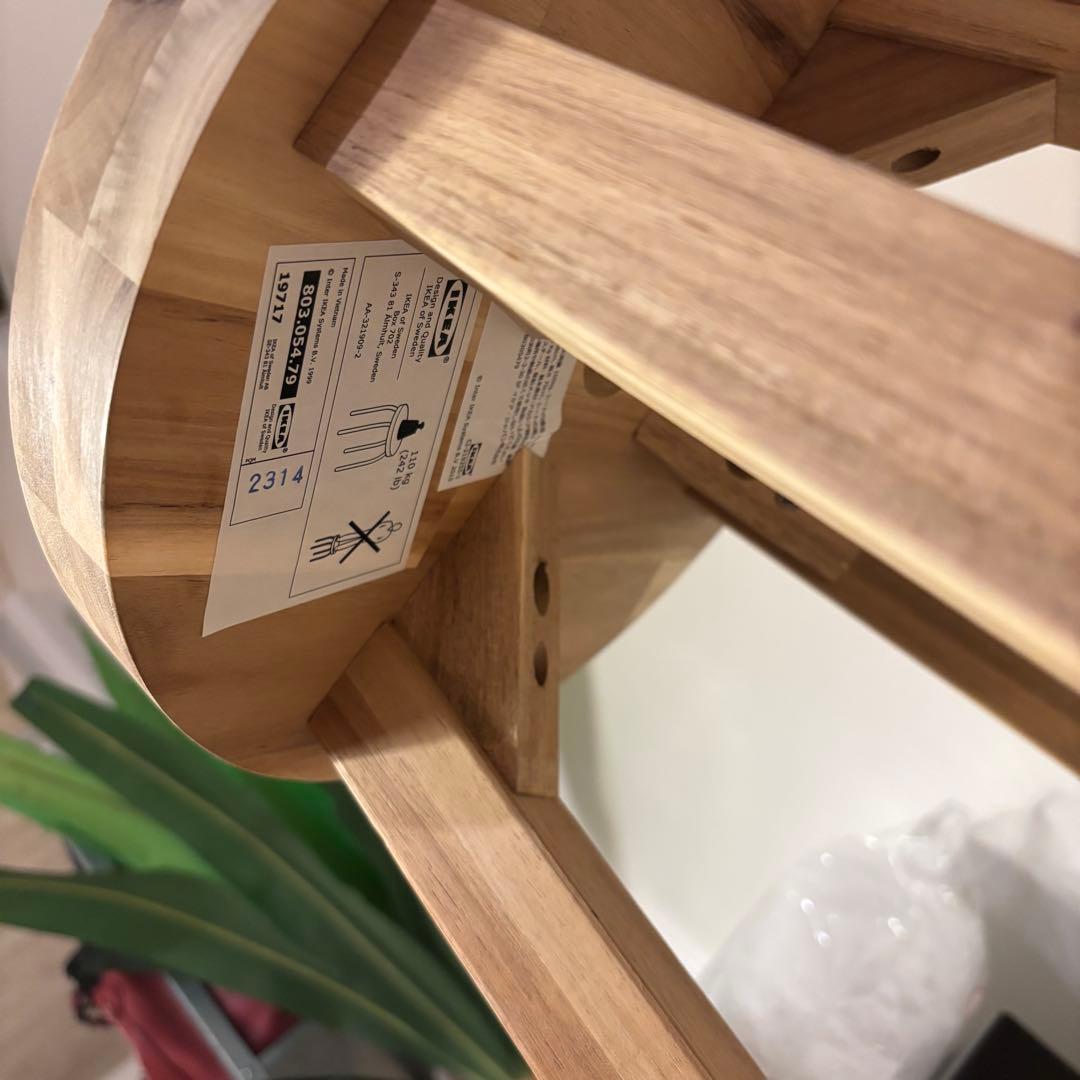 IKEA イケア SKOGSTA スコグスタ カウンターチェア ２セット 美品