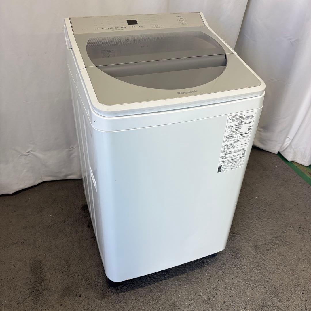 82　パナソニック　洗濯機　10キロ　大きめ　設置無料　エコナビ　安い‼️