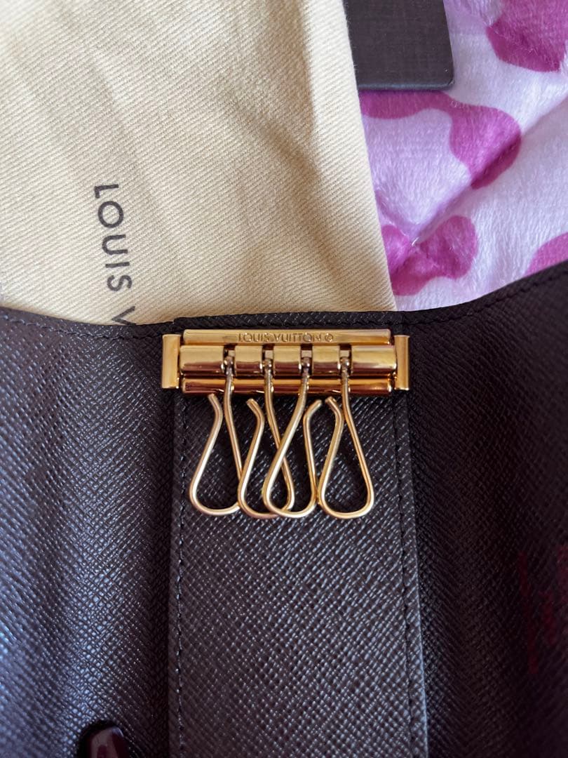 ルイヴィトン ダミエ キーケース 極美品