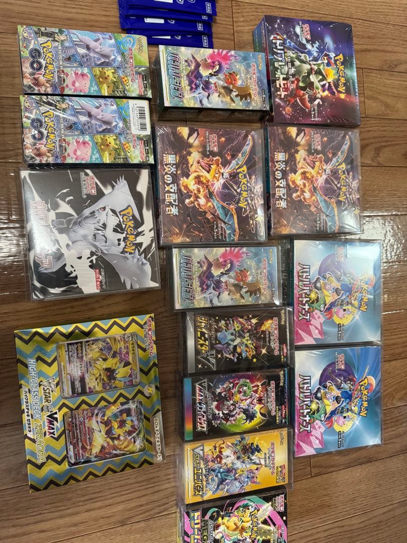 ポケモンカードbox 全て未開封シュリンク付き