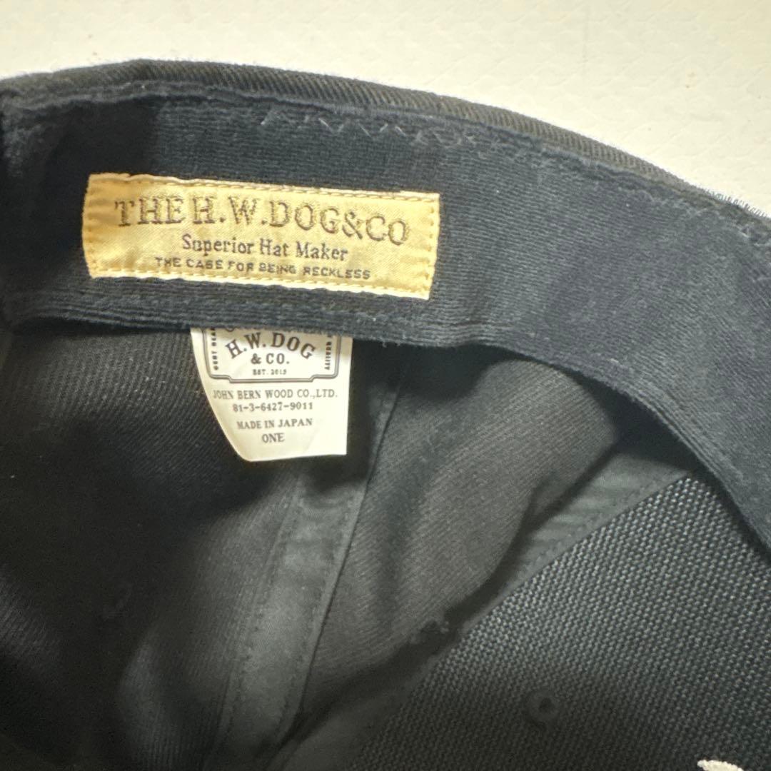 THE H.W. DOG&CO ブラックキャップ