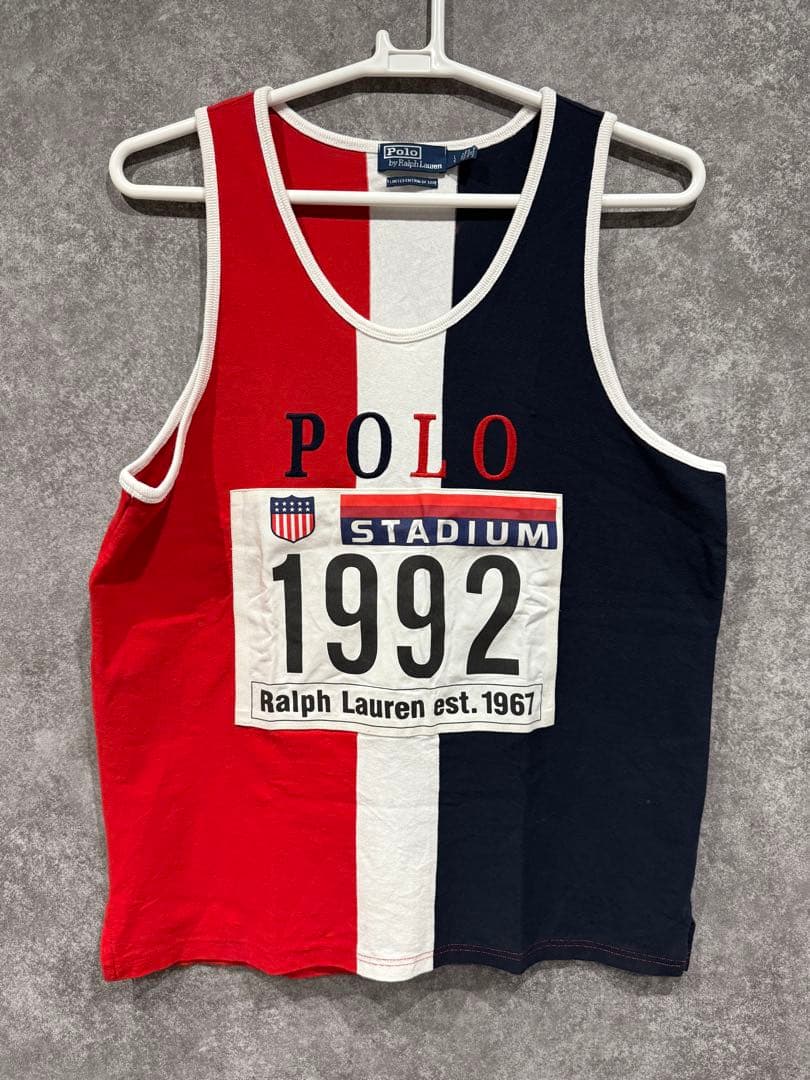 t*1様 Polo Ralph Lauren スタジアム1992 タンクトップ