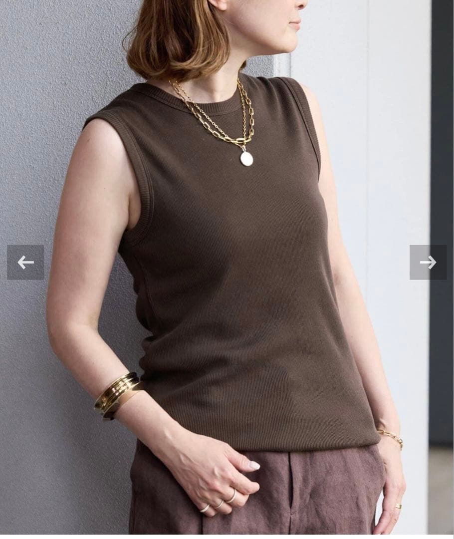 美品 dignity sleeveless プルオーバー