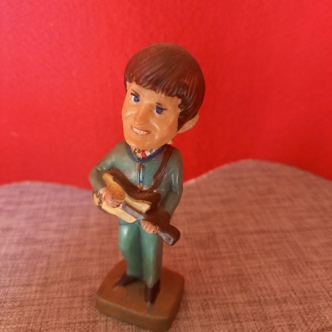 ビートルズ フィギュア 4体セット　古い当時物　　首ふり人形