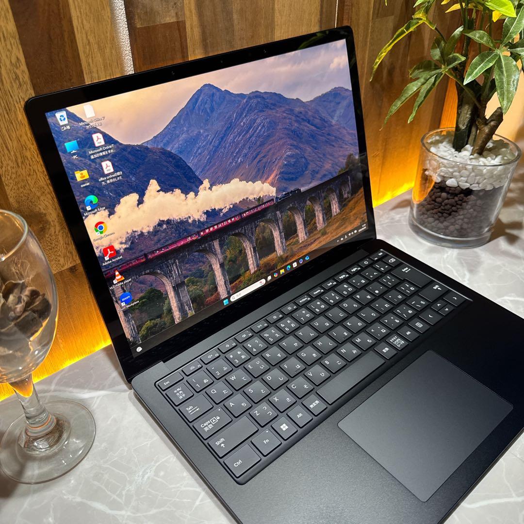 極美品‼️Surface Laptop 5☘ブラック☘第12世代☘ノートパソコン