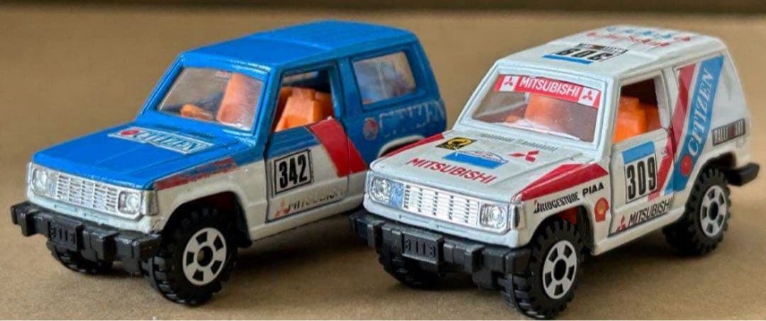 トミカ 三菱 パジェロ 4WD 2台セット