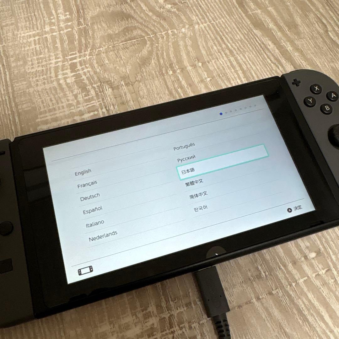 Nintendo Switch グレー 本体 + ドック
