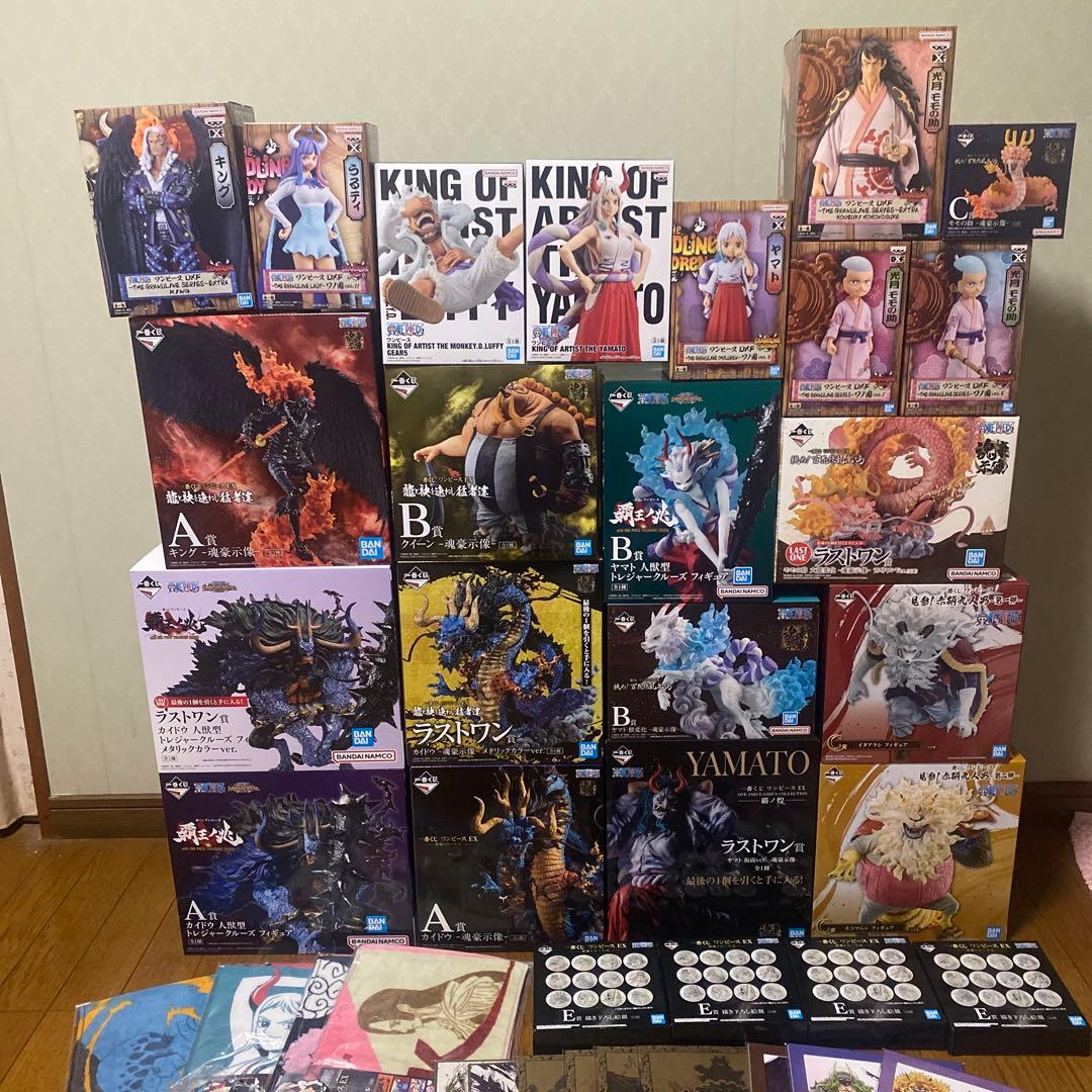 ワンピース 一番くじ・プライズ 鬼ヶ島編　21体セット！オマケ付き！