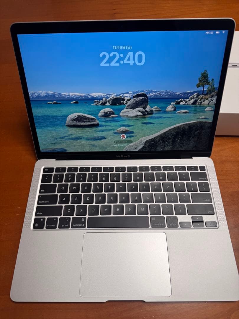 Macbook Air M1 512GB USキーボード 英字配列