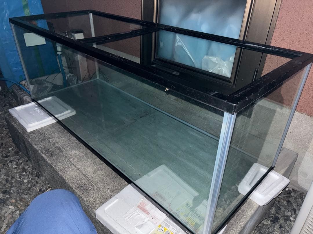 1200×45×45水槽　LEDライト、外部フィルターセット※8月3日記載変更