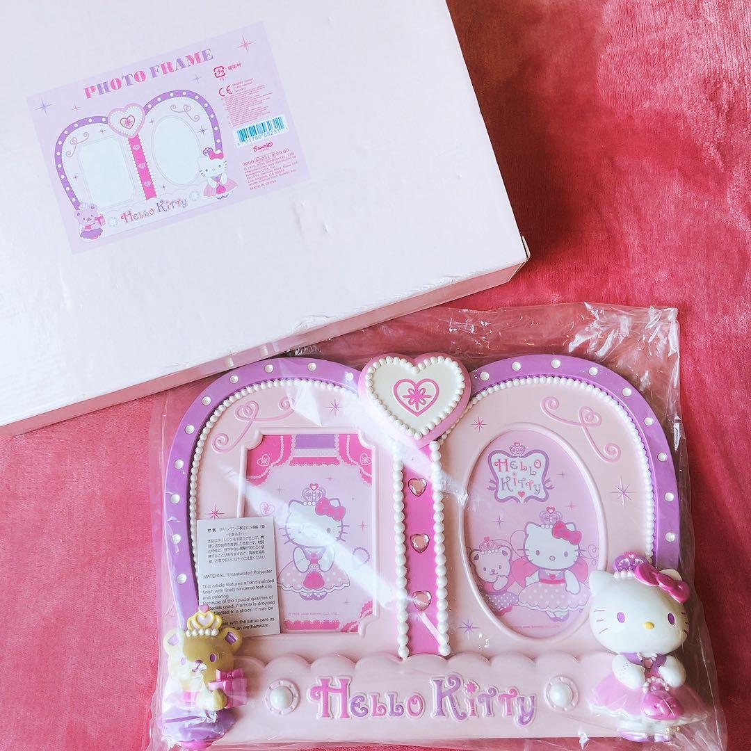 希少レア　ハローキティ　タイニーチャム　USA フォトフレーム　2005