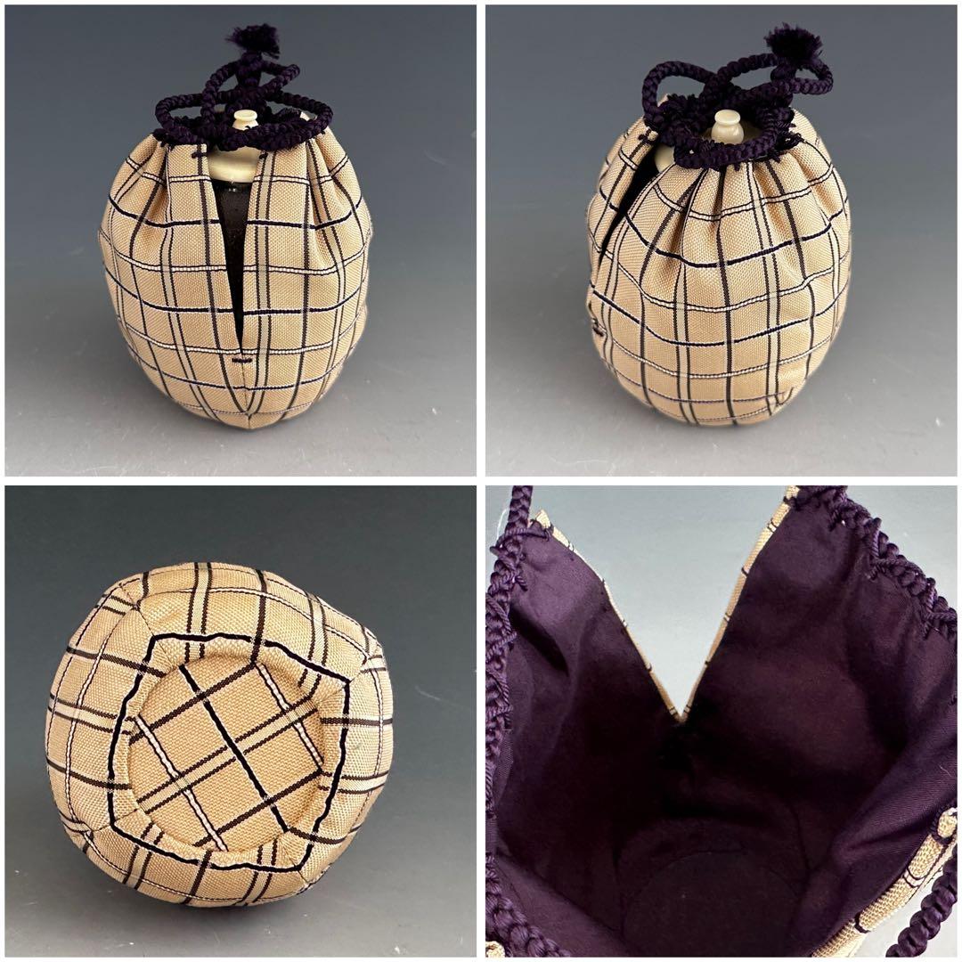 茶道具　茄子茶入　濃茶器　廣州窯　趙小守　共箱　茶会　唐物　稽古　点前