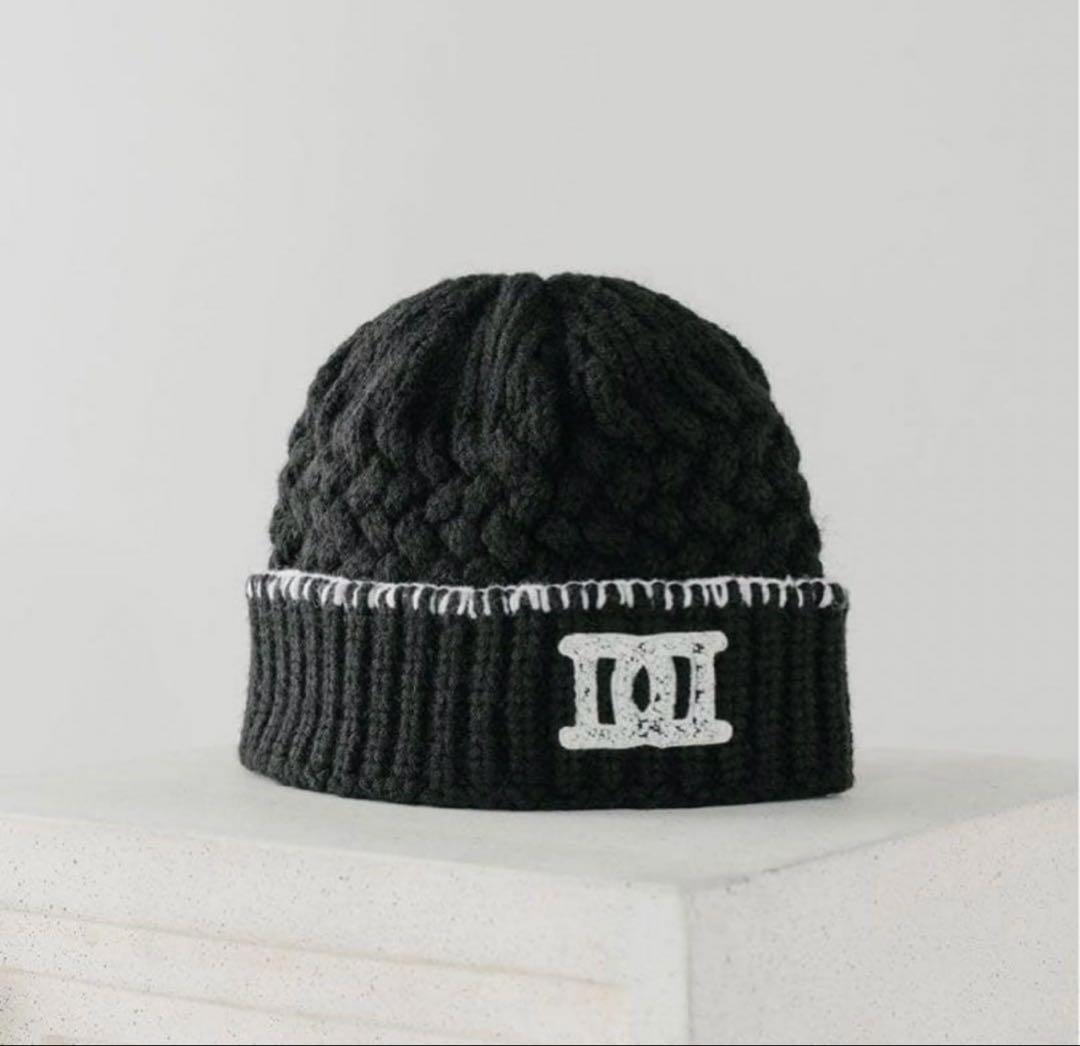 ♡*様 ダーリッチ　DDロゴバスケットニットビーニー　ブラック