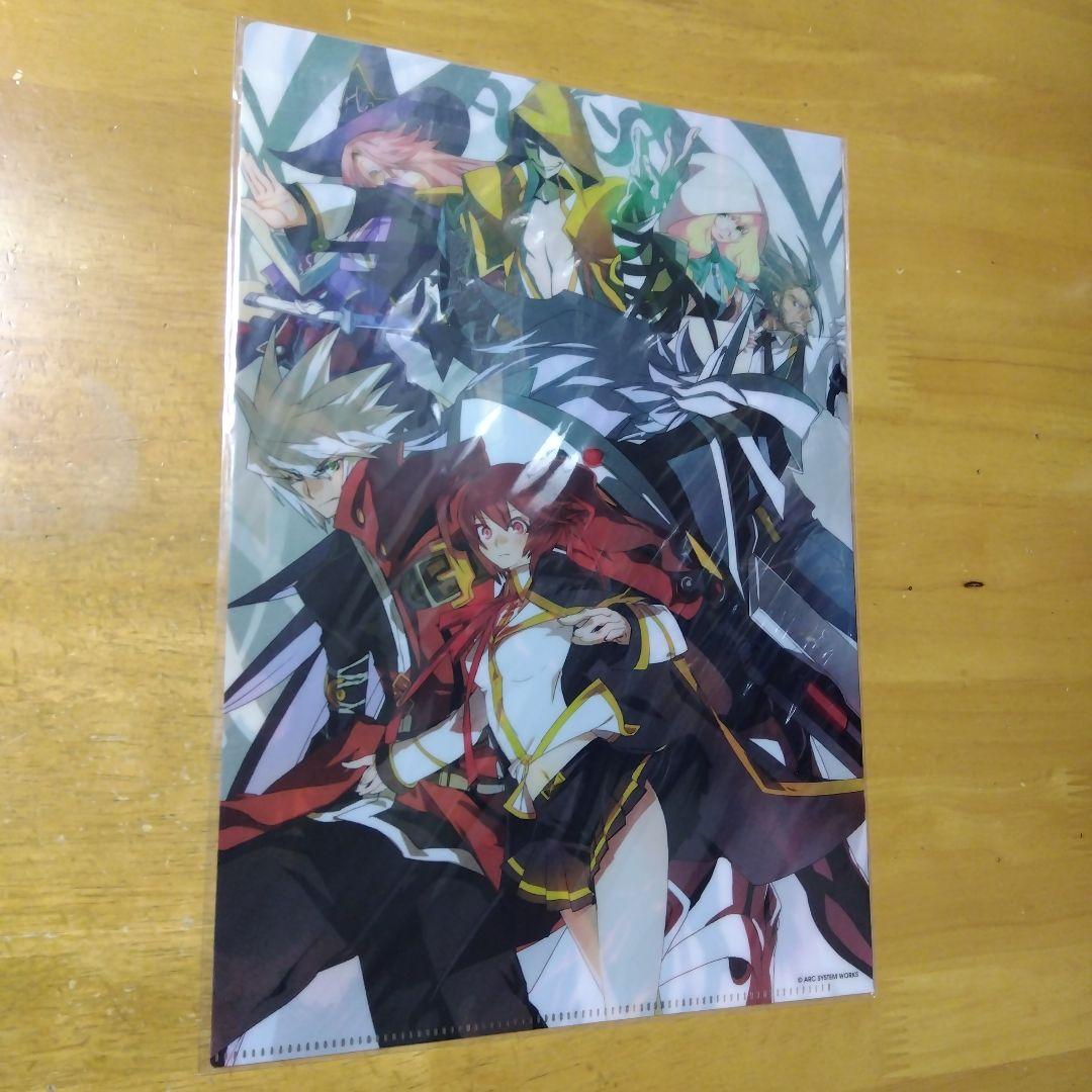 5763 ブレイブルー ラグナ ジン　Ａ−４クリアファイル