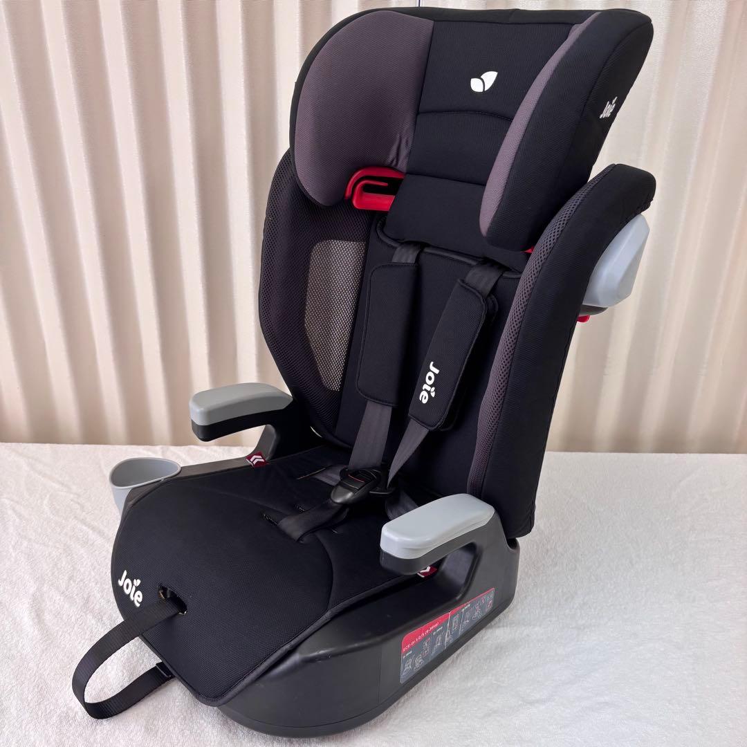 クリーニング済　☆綺麗☆　1才〜12才　ジョイー　ジュニアシート　エレベート　黒