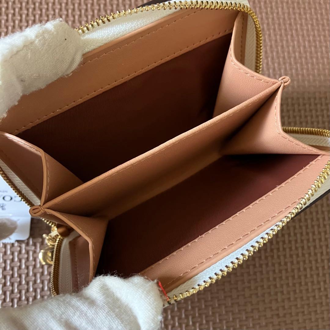 【大人気】【COACH X PEANUTS】ビルフォールド ウォレット チョーク