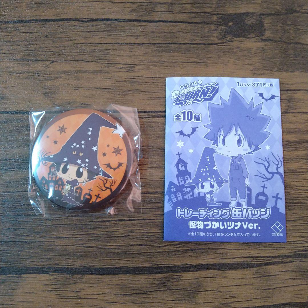 怪物づかいツナ 缶バッジ リボーン