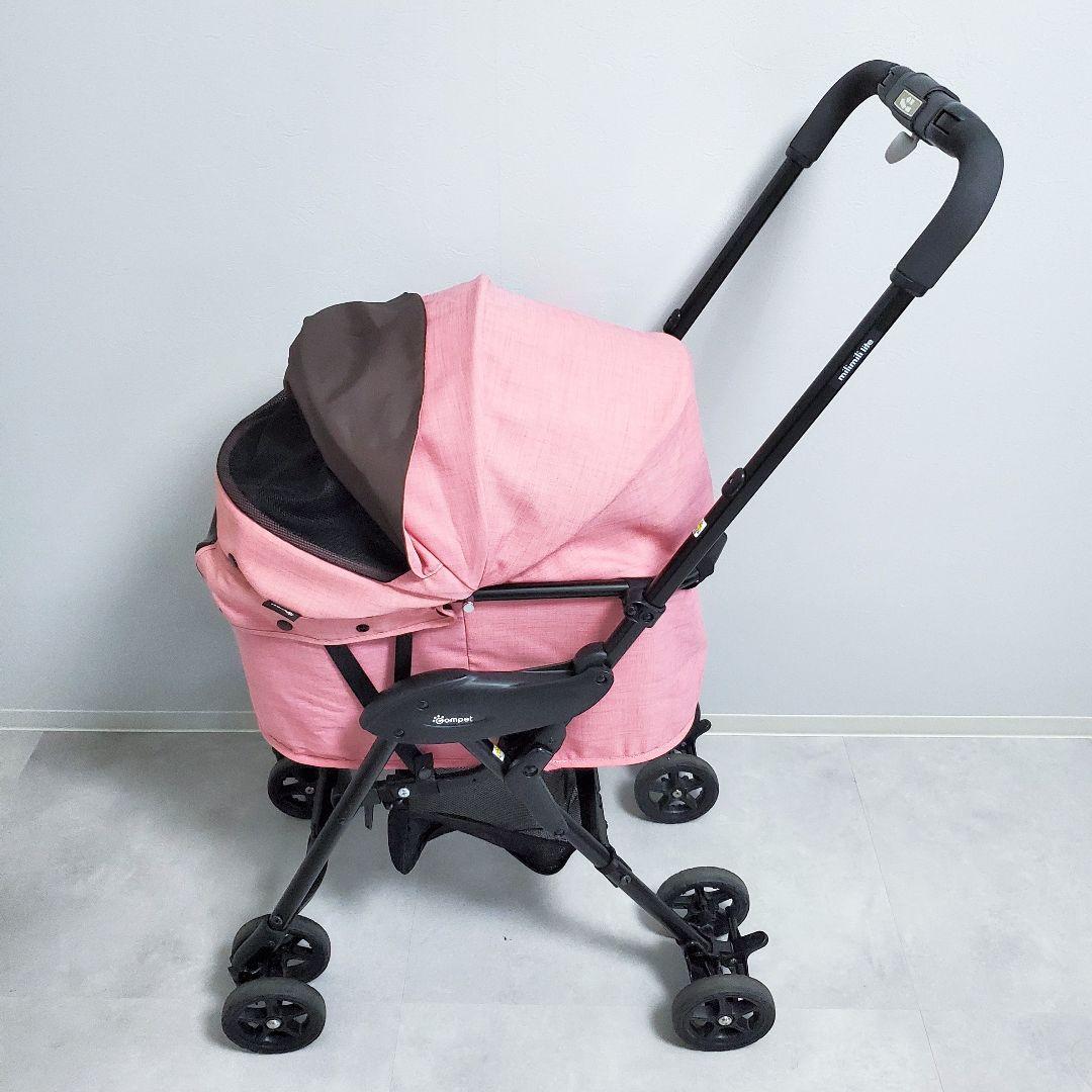 【週末セール】折りたためる★コムペット ミリミリライト ペットカート