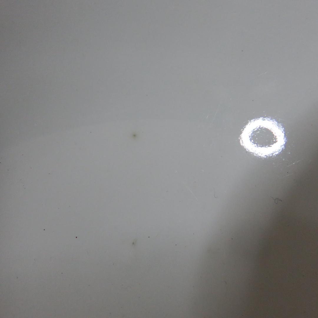 蓋物 染付 草花文様 5客 角倉 明治 窯傷 シンプル 繊細