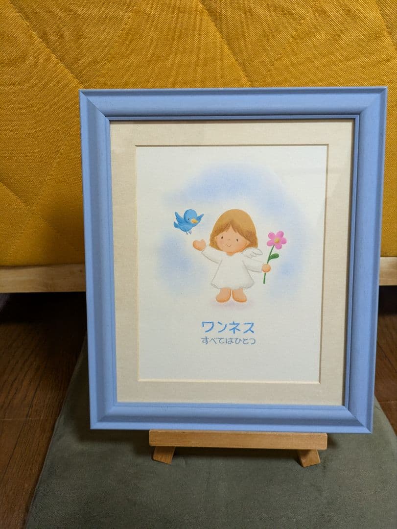 守護天使パステル画[原画]最終値下げ