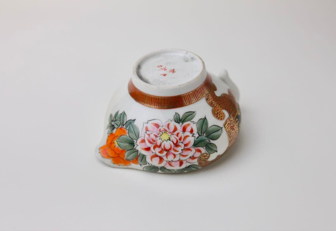 九谷焼　九谷谷口　 煎茶道具 急須 金彩 湯冷まし 茶器 茶道具 色絵 煎茶碗