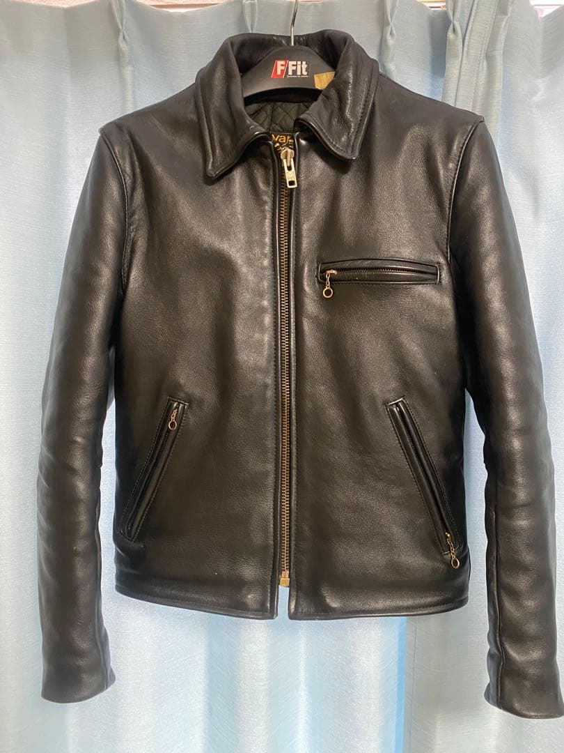 Vanson バンソン　シングル　ライダースジャケット36 いい感じの使用感