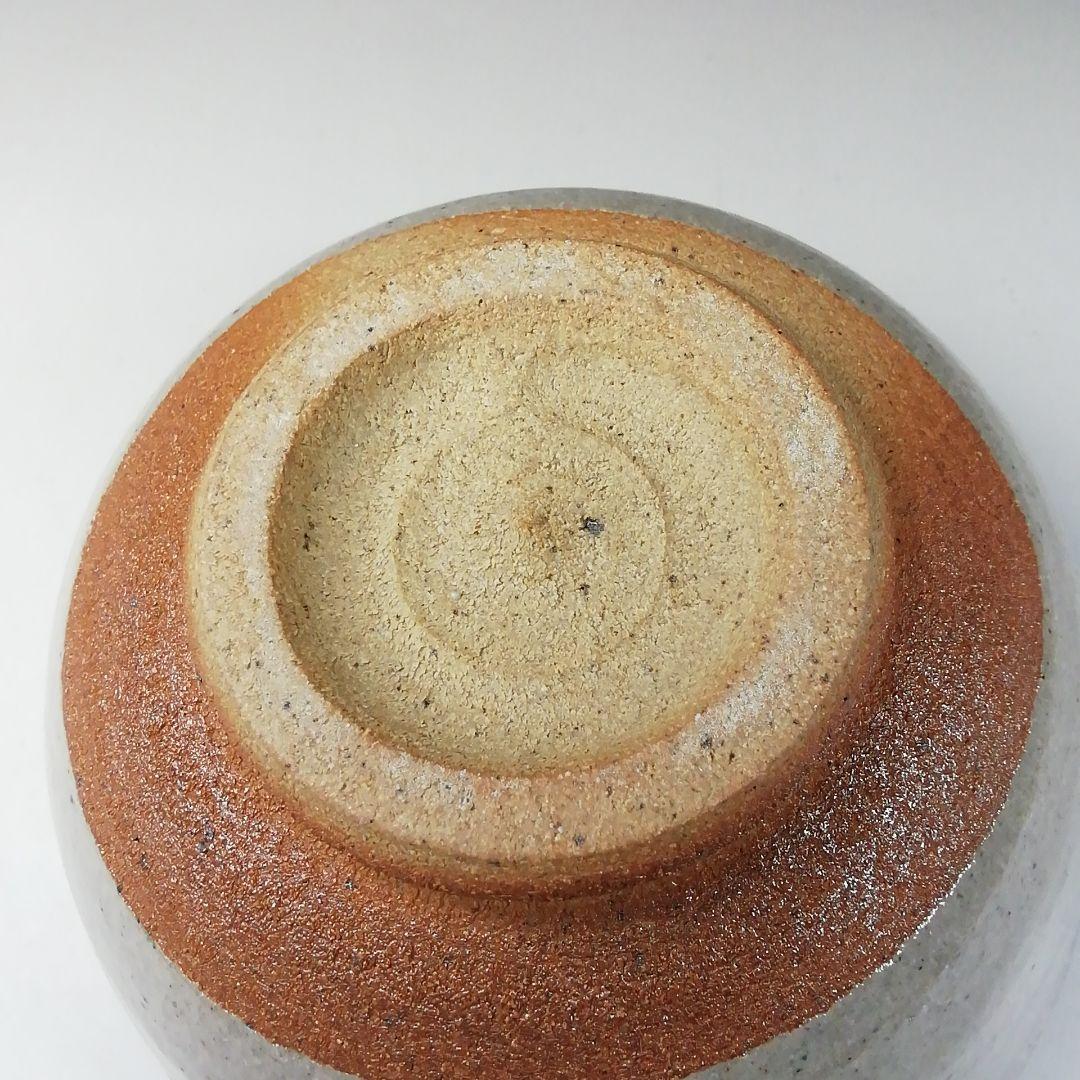 Ｔ２１３　茶碗　『唐津茶碗』『日在窯　鶴田豊己』　共箱　抹茶碗　茶道具