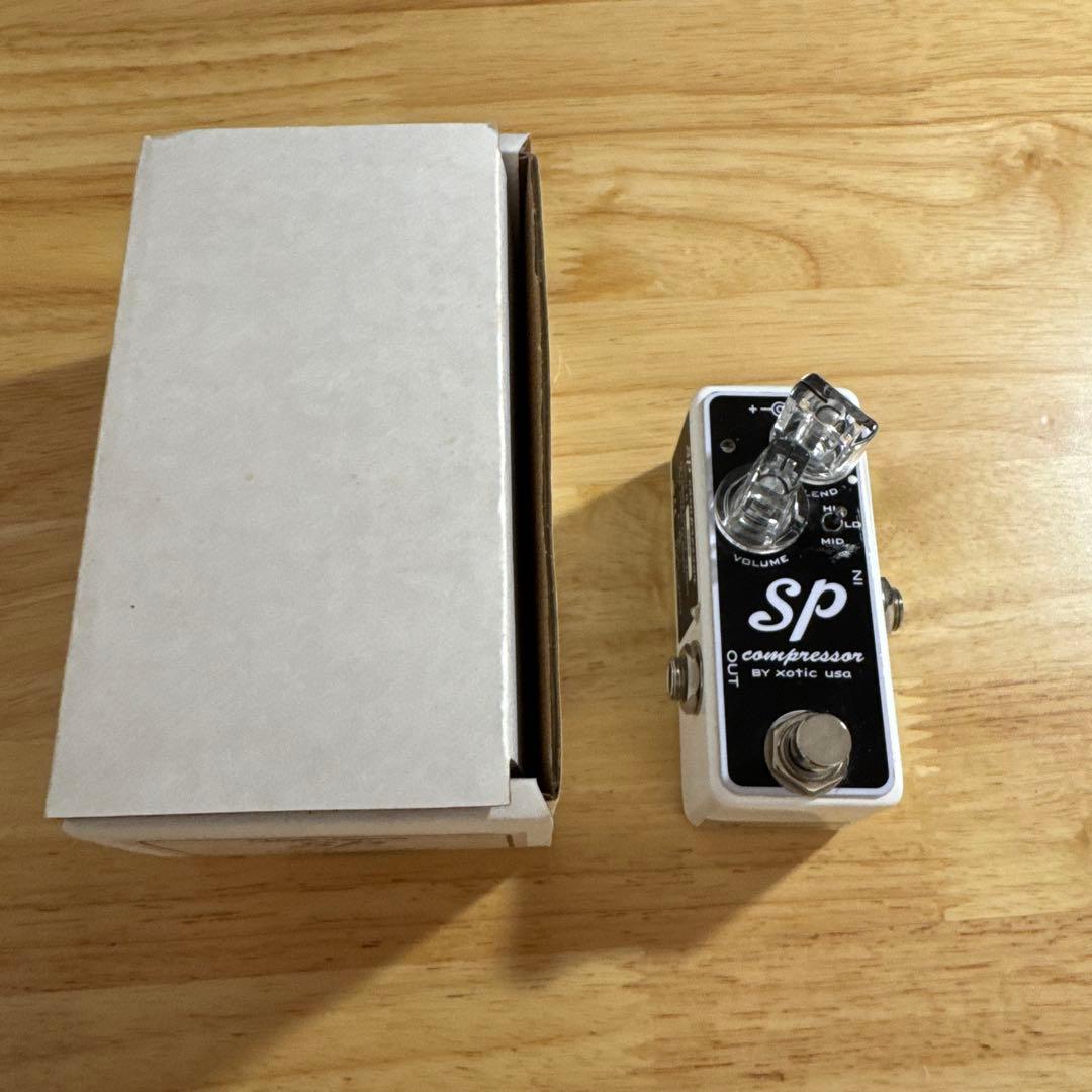 ギター exotic SP compressor