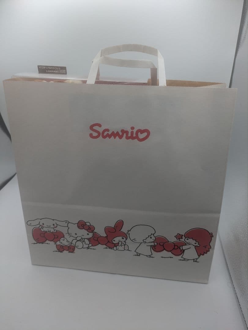 ハローキティ ゴディバ＆ぬいぐるみ（ドール）マスコットホルダーセット おまけ付