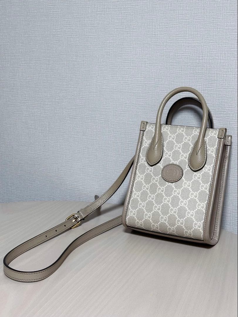 【最終値下げ】GUCCI インターロッキング ミニトート バッグ