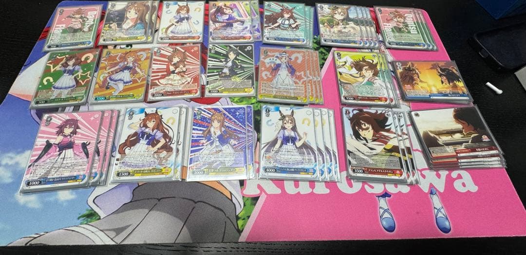 ヴァイスシュバルツ　ウマ娘ストブ扉 枝、宝パーツ