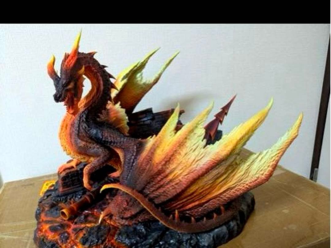 モンスターハンター　紅龍ミラボレアス（ミラバルカン）　スタチュー　世界限定11体