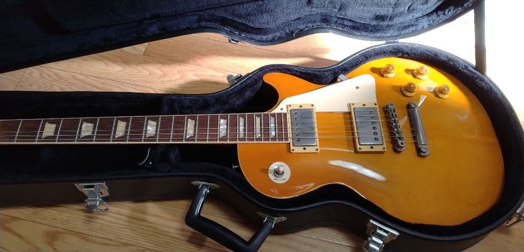 Burny レスポールタイプ ネック折れ