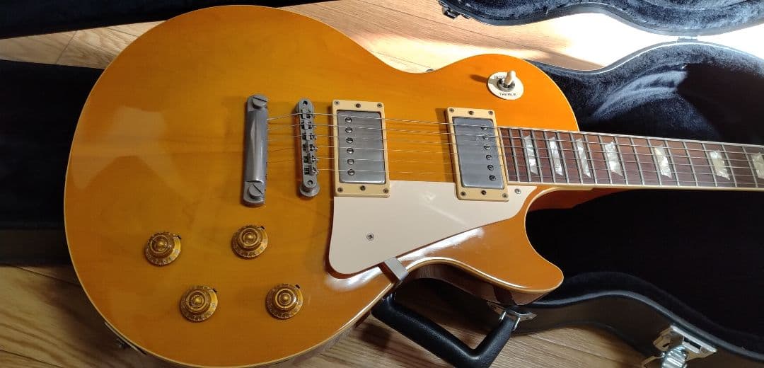 Burny レスポールタイプ ネック折れ