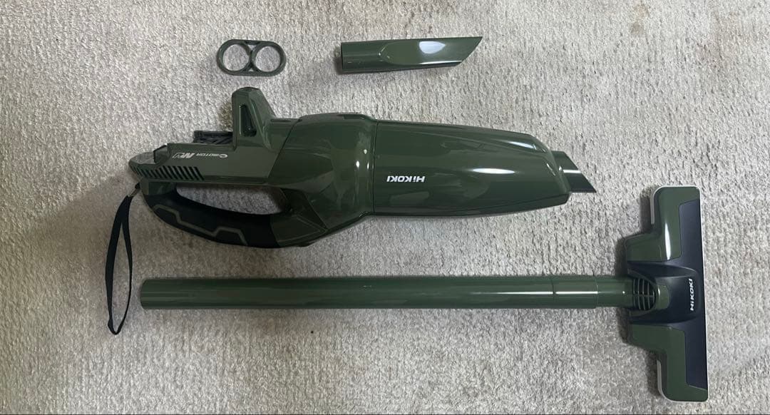 【新品未使用】　HiKOKI スティッククリーナー R38B グリーン