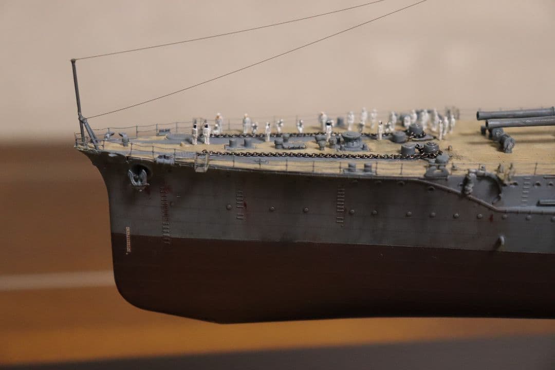 【艦船模型】1/350 戦艦 『 山城 』 完成品 【ジオラマ風】