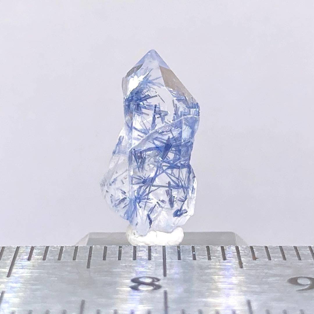 蛍*様 デュモルチェライトインクォーツ　原石　鉱物標本　天然石　水晶　956