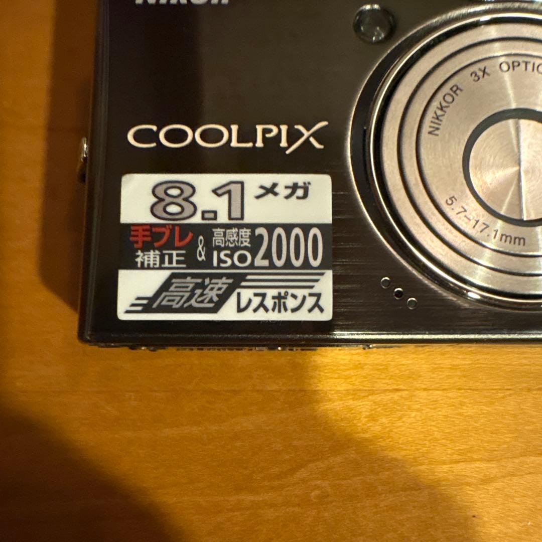 未使用 COOLPIX S510 8.1メガピクセル コンパクトカメラ